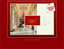 Tablet Screenshot of grandroyalballroom.com